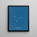 Bordure de lichen - Anna Atkins — quadro incorniciato alla parete