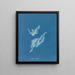 Lyngbya majuscula - Anna Atkins — quadro incorniciato alla parete