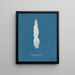 Punctaria plantaginea - Anna Atkins — quadro incorniciato alla parete