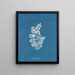 Sargasses vulgaires - Anna Atkins — quadro incorniciato alla parete