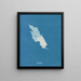 Ulva linza - Anna Atkins — quadro incorniciato alla parete