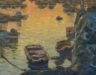 Anna Boberg - A Spring Night during the Fishing Season.webp