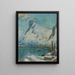 Studio delle isole Lofoten nella luce della sera - Anna Boberg — quadro incorniciato alla parete