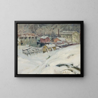 Anna Boberg - Overcast Weather Study from North Norway.webp