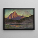 Vaagakallen, Studio delle Lofoten - Anna Boberg — quadro incorniciato alla parete