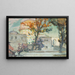 Vista di Gerusalemme, studio - Anna Boberg — quadro incorniciato alla parete