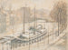 Bateaux sous la neige - Anna De Weert — vista dell’opera
