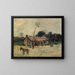 Capanna in Alabama - Anne Goldthwaite — quadro incorniciato alla parete