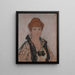 Ritratto di Katherine S. Dreier - Anne Goldthwaite — quadro incorniciato alla parete