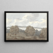 Da finestra a Cadland, 24 settembre 1824 - Anne Rushout — quadro incorniciato alla parete