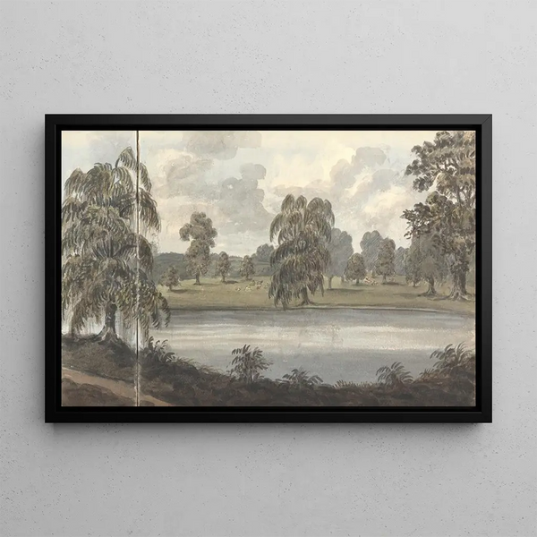 Anne Rushout - Garden Landscape August 6 1827.webp