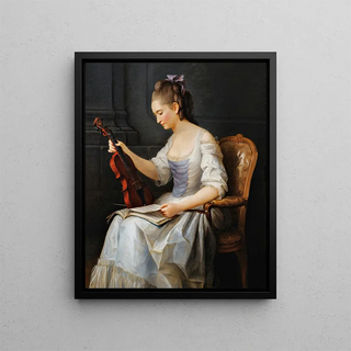 Anne VallayerCoster - Portrait Dune Violoniste.webp