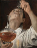 Ragazzo che beve - Annibale Carracci — vista dell’opera