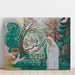 Riproduzione del dipinto Annunciazione nel Giardino Primaverile - Maurice Denis