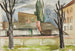 cortile posteriore - Anny Dollschein — vista dell’opera