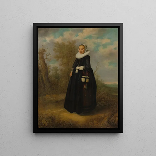 Anonymous - A Young Woman in a Landscape.webp
