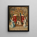 Adorazione del Sacramento - Anonimo — quadro incorniciato alla parete