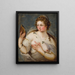 Allegoria della vista - Anonimo — quadro incorniciato alla parete