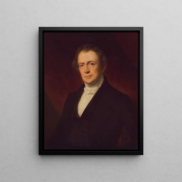 L'americano Edward Everett - Anonimo — quadro incorniciato alla parete
