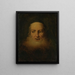 Un vieil uomo barbuto - Anonimo — quadro incorniciato alla parete
