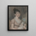 Anna Margaret Blake e i suoi due figli - Anonimo — quadro incorniciato alla parete
