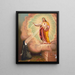 Apparizione del Sacro Cuore di Gesù - Anonimo — quadro incorniciato alla parete