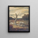 Prairies d'automne - Anonyme — quadro incorniciato alla parete