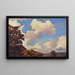 Paesaggio montano in autunno - Anonimo — quadro incorniciato alla parete