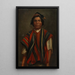 Giovane Aymara - Anonimo — quadro incorniciato alla parete