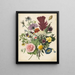 Bouquet di fiori - Anonimo — quadro incorniciato alla parete