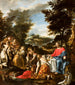 Il Cristo servito dagli angeli - Anonimo — vista dell’opera