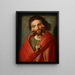 Il Cristo dai tre volti, La Santissima Trinità - Anonimo — quadro incorniciato alla parete