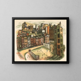 Anonymous - City Scene with Playground.webp