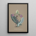 Riproduzione del dipinto Collection d'orchidées Pl14 - Anonyme