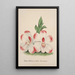 Riproduzione del dipinto Collection di orchidee Pl46 - Anonimo