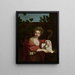 Sibylle di Cuma - Anonimo — quadro incorniciato alla parete