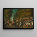 La fête militaire au Prater le 18 octobre 1814 - Anonyme — quadro incorniciato alla parete