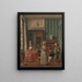 Scène domestique - Anonyme — quadro incorniciato alla parete