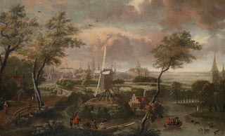 Anonymous - Fantasy view of Amsterdam from Weesp.webp
