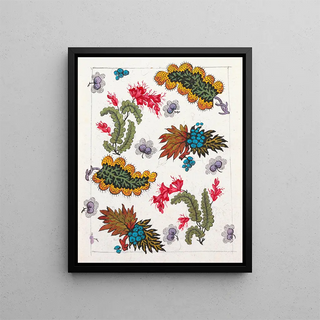 Anonymous - Floral design for printed textile Pl III.webp