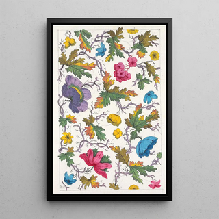 Anonymous - Floral design for printed textile Pl XVII.webp