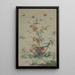 Riproduzione del dipinto Fiori e chinoiserie - Anonimo