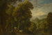 Paesaggio boscoso con carrozza - Anonimo — vista dell’opera