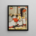 Processione funebre di Santa Ursula - Anonimo — quadro incorniciato alla parete