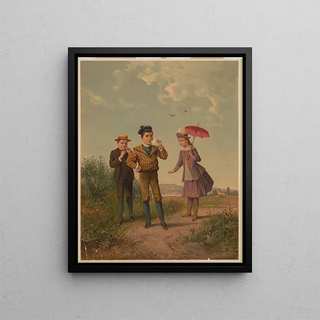 Anonymous - Girl watching two boys smoking cigarettes.webp