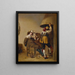 Sala di guardia - Anonimo — quadro incorniciato alla parete