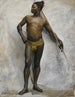 Guerriero Africano - Anonimo — vista dell’opera