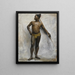 Guerriero Africano - Anonimo — quadro incorniciato alla parete