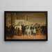 Guillaume Dupuytren 1777-1835, l'Hôtel-Dieu presenta a Carlo X un'operazione agli occhi - Anonimo — quadro incorniciato alla parete