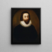 John Winthrop - Anonyme — quadro incorniciato alla parete